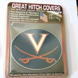 New Busted Open Box- READ- Great Hitch Covers By Alfred Hitch. Collegiate Team